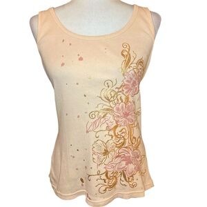 Floral tank top